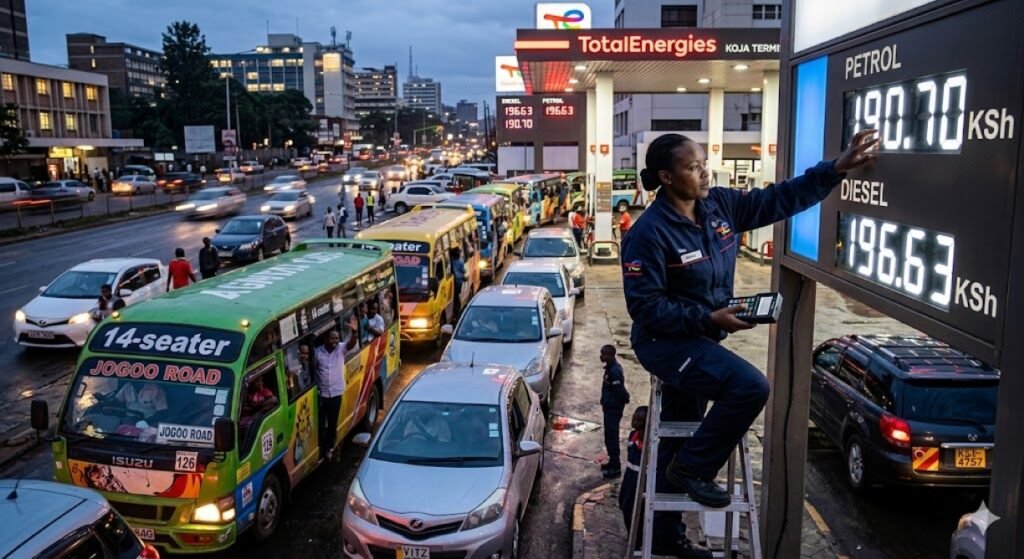 Kenya Fuel Prices Drop After EPRA Revises Rates - AI Generated Image
