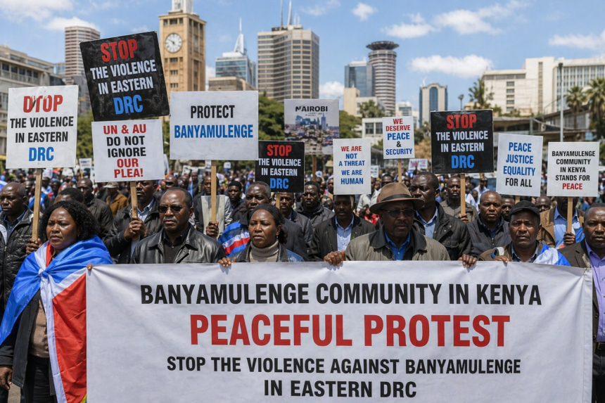 Banyamulenge Community Protests in Nairobi Over DR Congo Violence