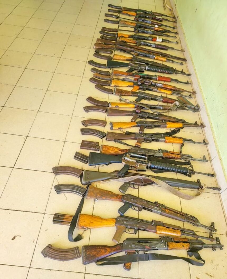 NPS Disarmament Operation in Turkana Leads to Surrender of 26 Illegal Firearms