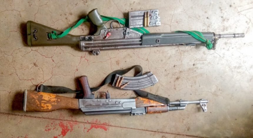 Two Illegal Firearms Surrendered in Isiolo Under ‘Operation Dumisha Usalama’ Two Illegal Firearms Surrendered in Isiolo Under ‘Operation Dumisha Usalama’